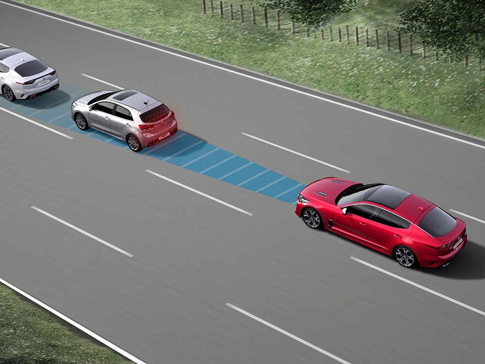 Kia Stinger Adaptive Geschwindigkeitsregelanlage Kia Stinger Adaptive Geschwindigkeitsregelanlage