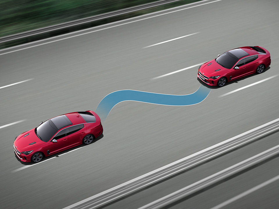 Kia Stinger Müdigkeitswarner Kia Stinger Müdigkeitswarner