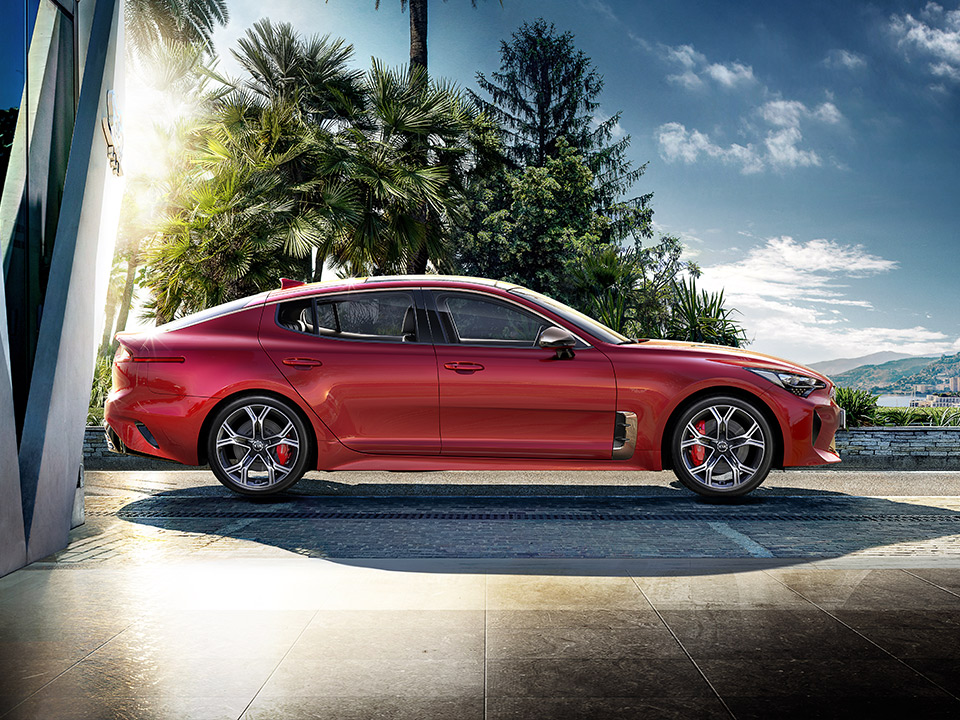 Kia Stinger Provozierend schön Kia Stinger Provozierend schön