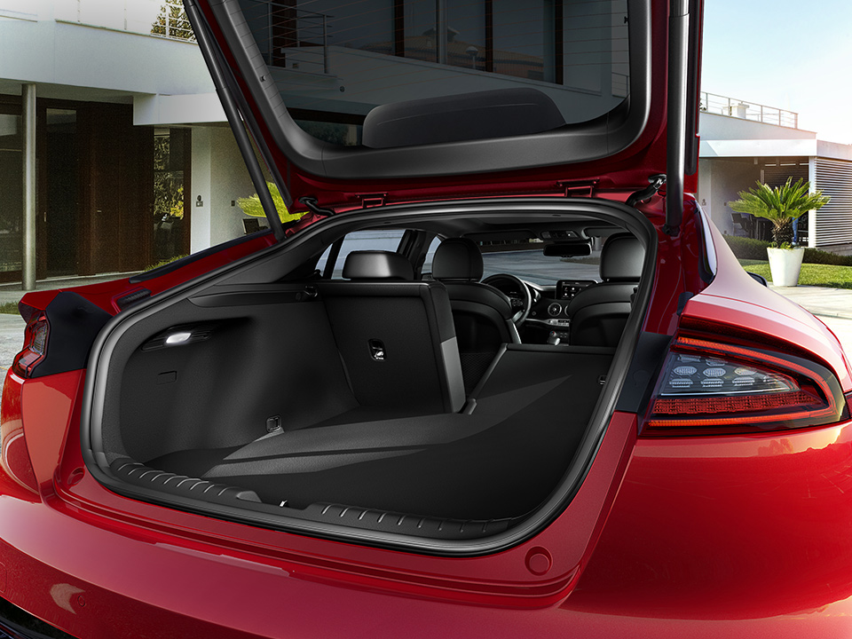 Kia Stinger Raumgefühl Kia Stinger Raumgefühl