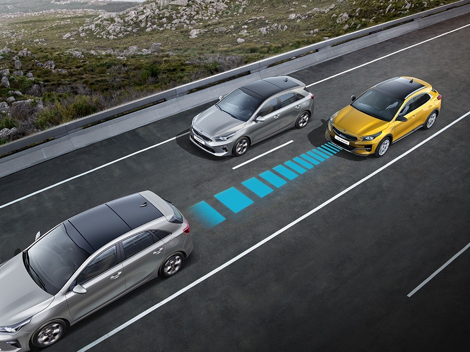 KIA XCeed adaptive Gescheingkeitsregelung KIA-XCeed-adaptive-Gescheingkeitsregelung