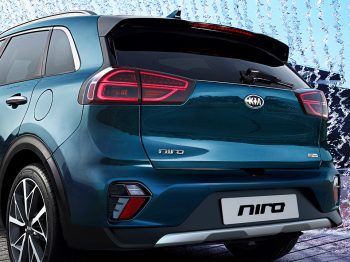 Kia-Niro-Hybrid-Faszinierendes Heck