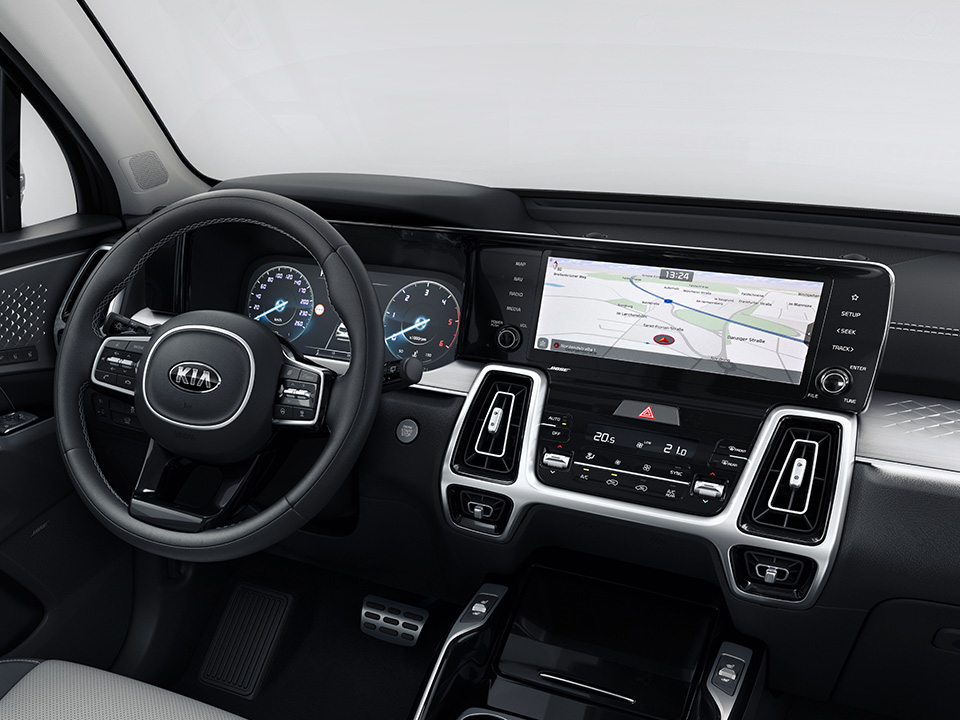 KIA Sorento Doppeltes Display Kia Sorento