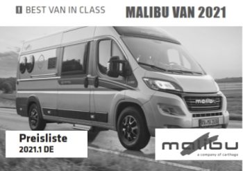 MALIBU VAN 2021 Preisliste MALIBU-VAN-2021-Preisliste