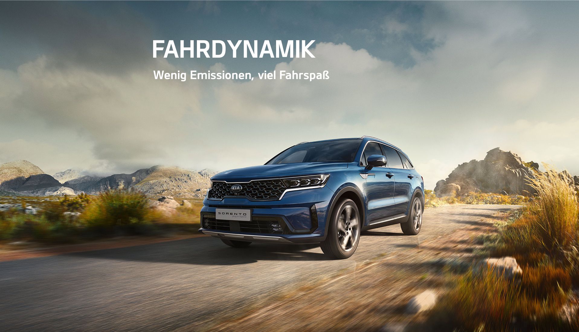 Kia Sorento Plug-in Hybrid Fahrdynamik- Kia Sorento Plug-in Hybrid Fahrdynamik