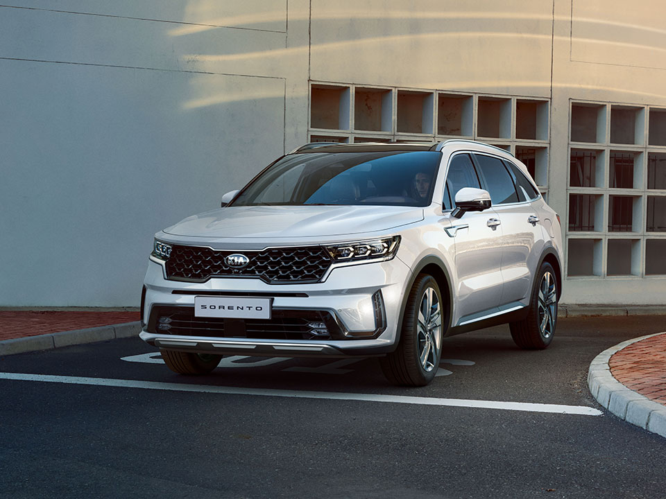 Kia Sorento Plug-in Hybrid dynamisch Kia Sorento Plug-in Hybrid dynamisch
