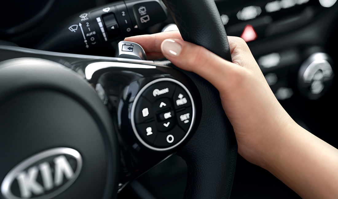 Kia e-Soul Immer im richtigen Fahrmodus Kia e-Soul Fahrspaß ohne Abgase