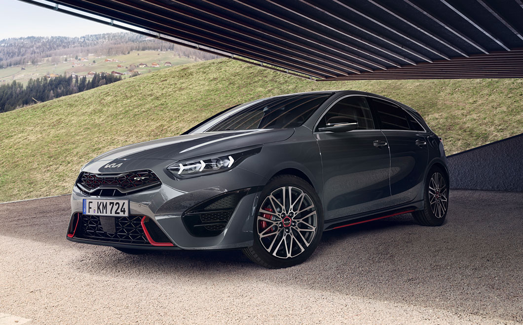 Der Kia Ceed GT X Ceed Intelligente Heckklappe