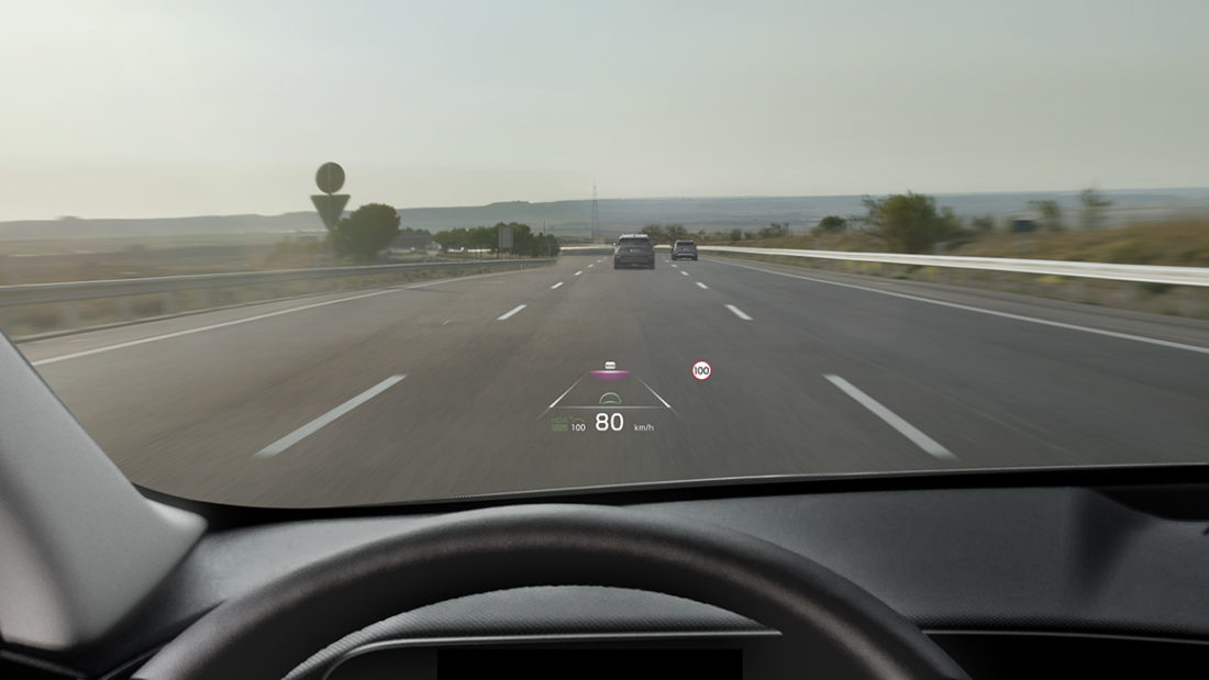 Head-up-Display.