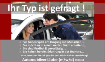 Stellenanzeige_Verkäufer