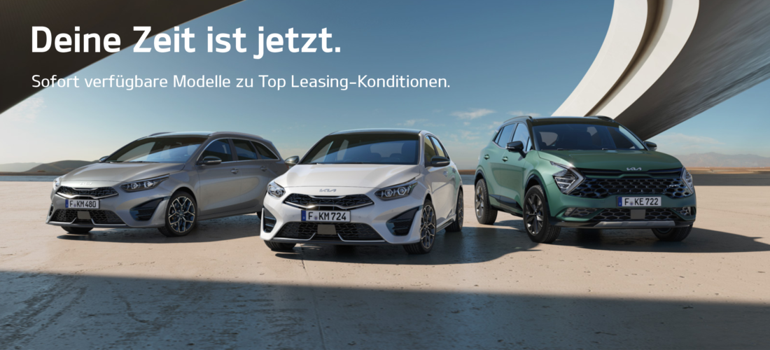 Kia Jetzt ist deine Zeit Header Kia e-Range
