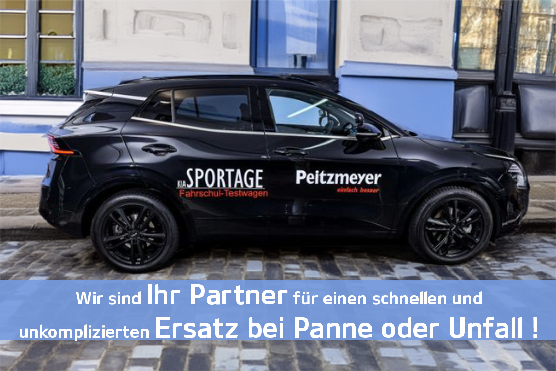 Kia Sportage – Fahrschultestwagen bei Auto Peitzmeyer 1100