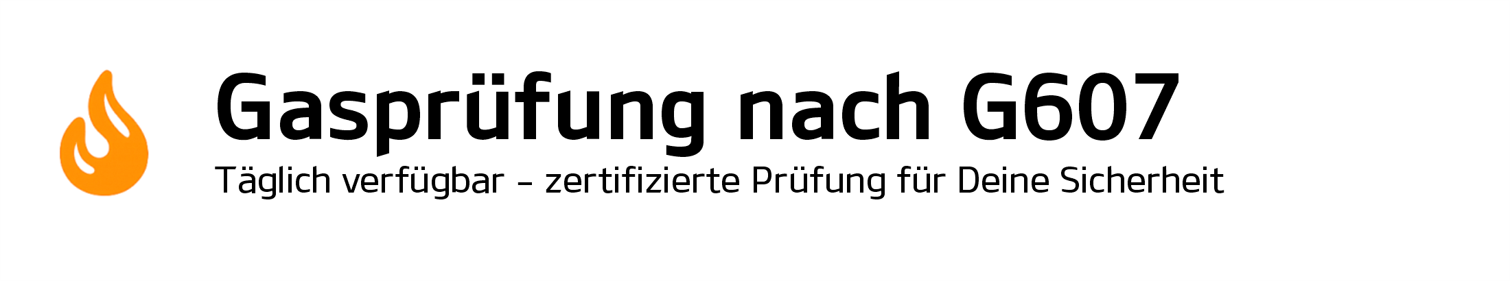 Gasprüfung