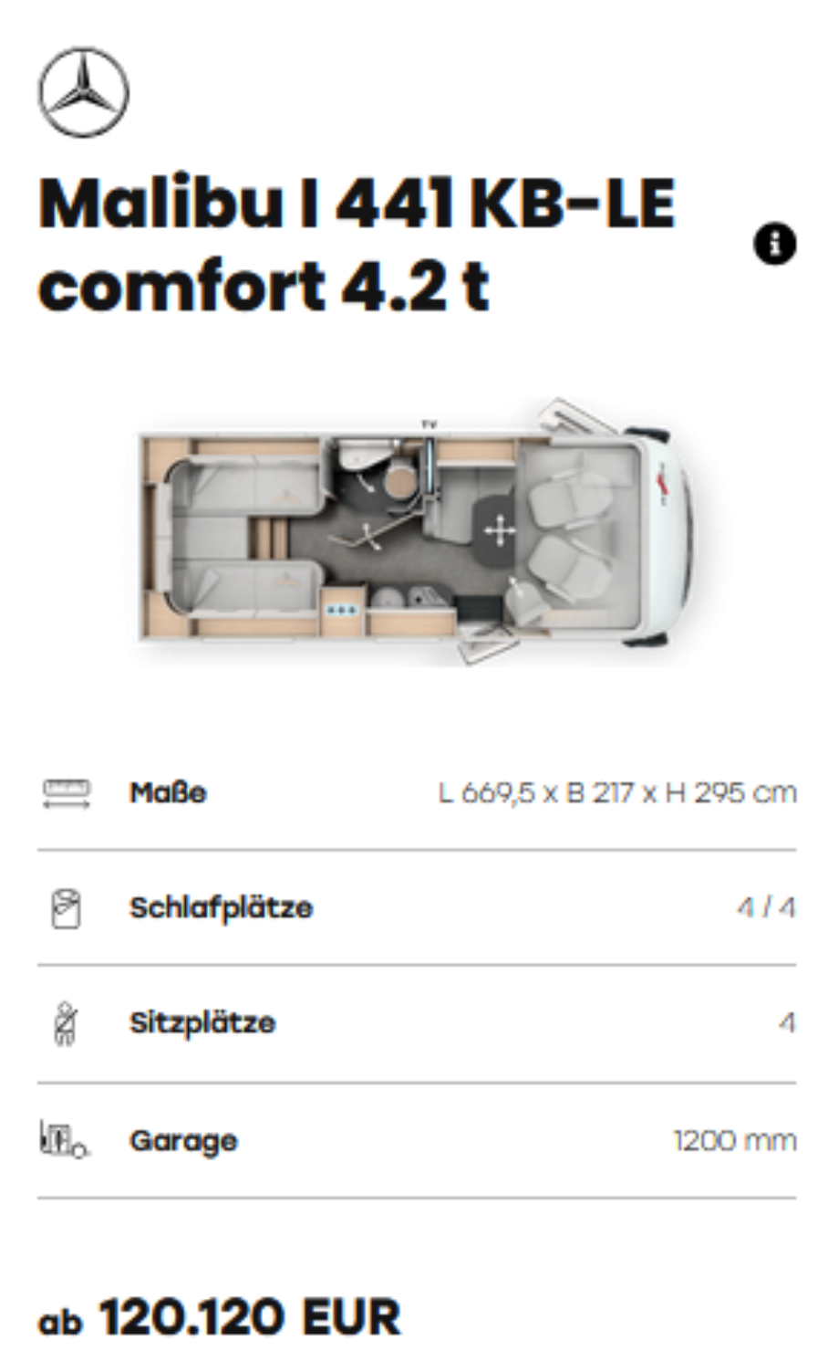 Malibu_I-441-KB-LE MB comfort MJ2026 Daten