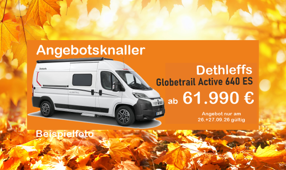 Herbstfest Angebot Dethleffs Globetrail