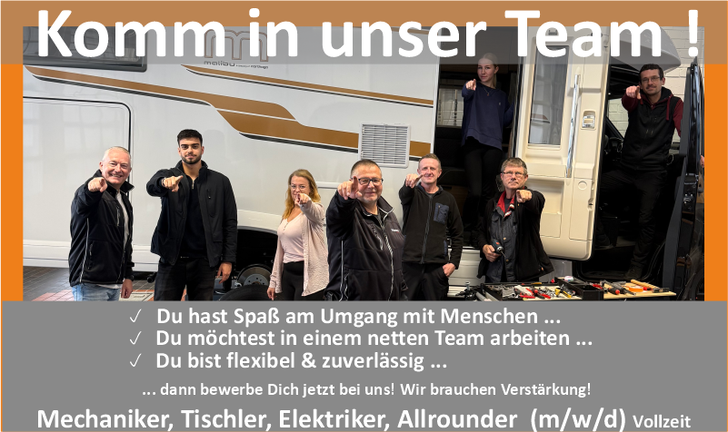 Stellenanzeige_Werkstatt reisemobile